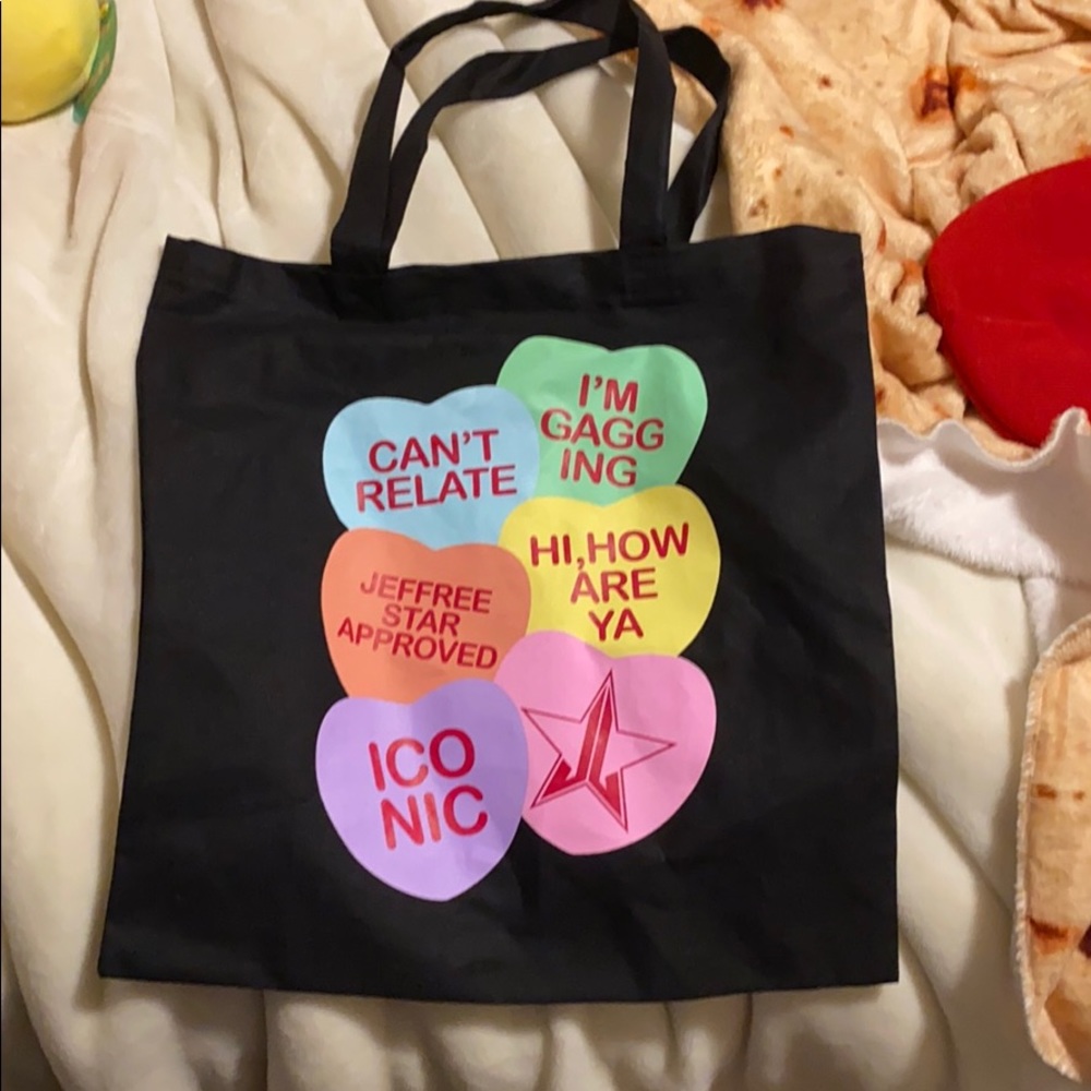 Jeffree star limited edition tote bag